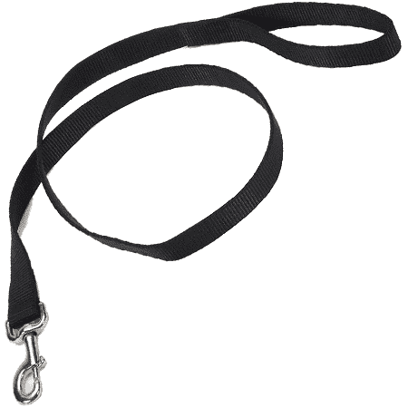 [024764339862] 3/4" X 6' 1PLY NYLON LEAD NBT BLACK - 3406-BK
