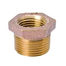 [455042NL] 3/4" x 3/8" Red Brass Bushing - 455-042NL