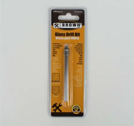 [638110007161] 3/8" GLASS DRILL BIT  - BRGDB0038