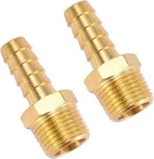 [454014NL] 3/8" BARB x 1/4" MIP BRASS ADAPTER - LF3110106049800