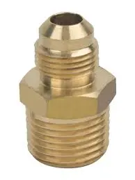 [091712627449] 3/8" OD FLARE X 3/8" MALE ADAPTER  - 62744