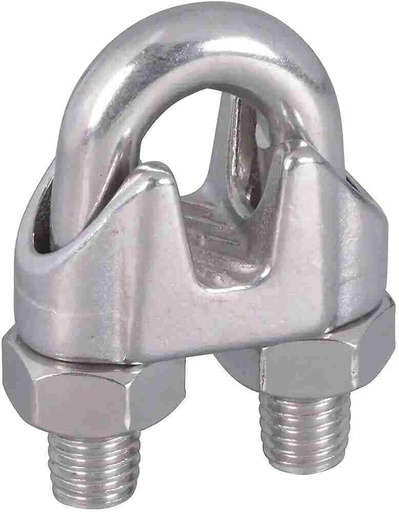 [CCSS38] 3/8" STAINLESS STEEL CABLE CLAMP - FR8915