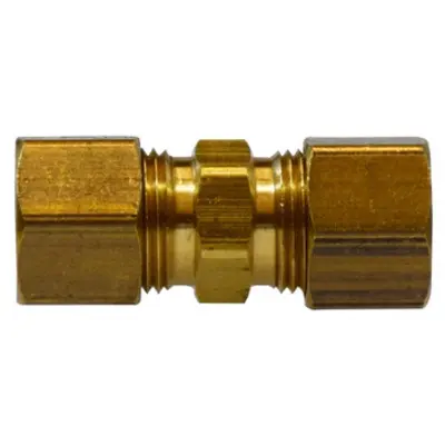 [1209925] 3/8" X 1/8" COMPRESSION BRASS UNION