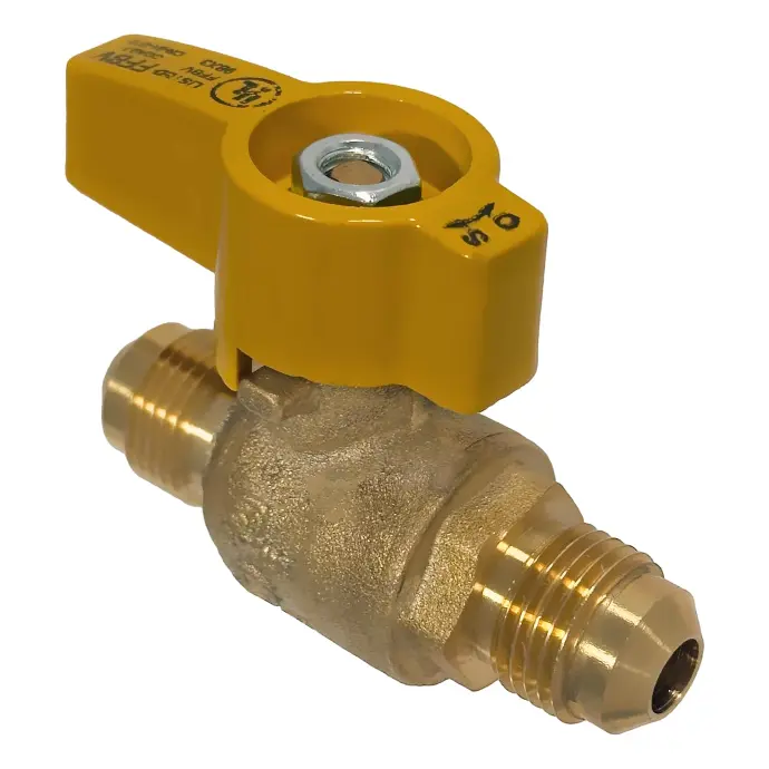 [BRGH0000244] 3/8" X 3/8" BRASS GAS BALL VALVE