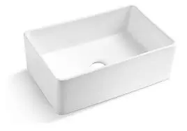 [AS6149994] 30" X 20" X 10" PORCELAIN APRON KITCHEN SINK - AS 242
