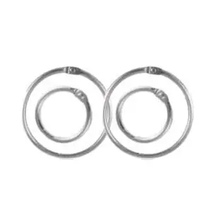 [029069752422] 4 ASSD BINDER RINGS 1"-2" HY-KO - KC117