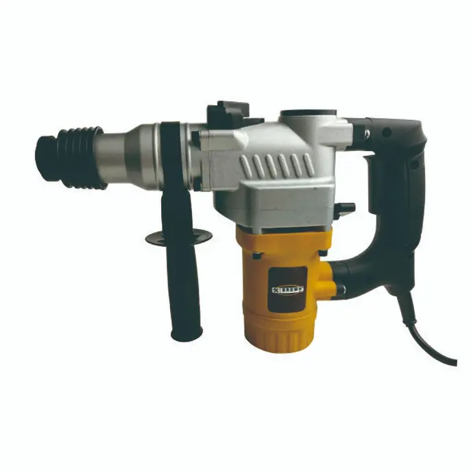 [638110024458] 4 FUNCTIONS ROTARY HAMMBER DRILL 12.3 BROWN USA - PTHD1500P