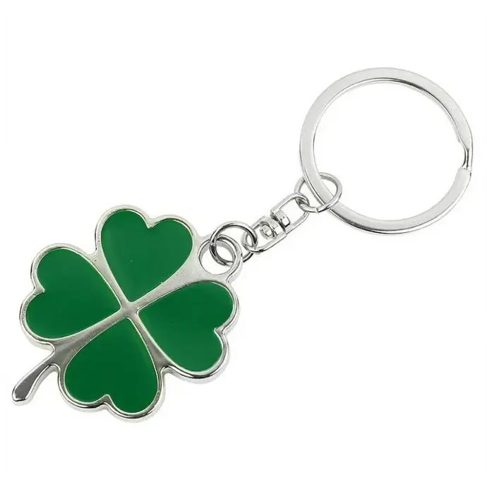 [029069764395] 4 LEAF CLOVER KEY RING HY-KO - KH439