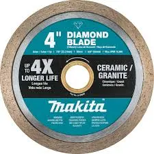 [088381176378] 4"  MAKITA DIAMOND BLADE