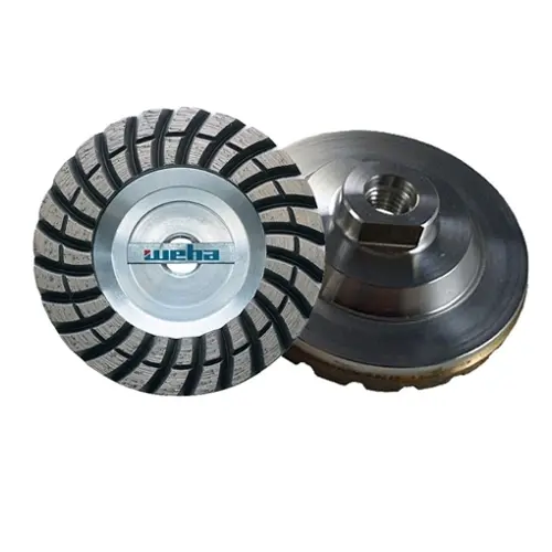 [VZ050201] 4" ALUMINUM CUPWHEEL EXTRA COARSE WEHA - VZ050201