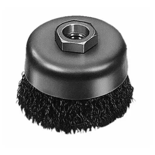 [6941556224288] 4" Black Wire Cup Brush ULWCB21005
