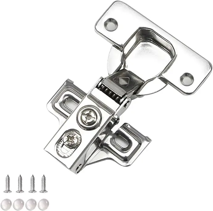 [638110052918] 4" CONCEALED HINGE W/SCREW 25MM BORE INSERT TYPE  - BRCH003