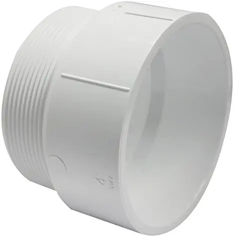 [14610] 4" DWV Male Adapter