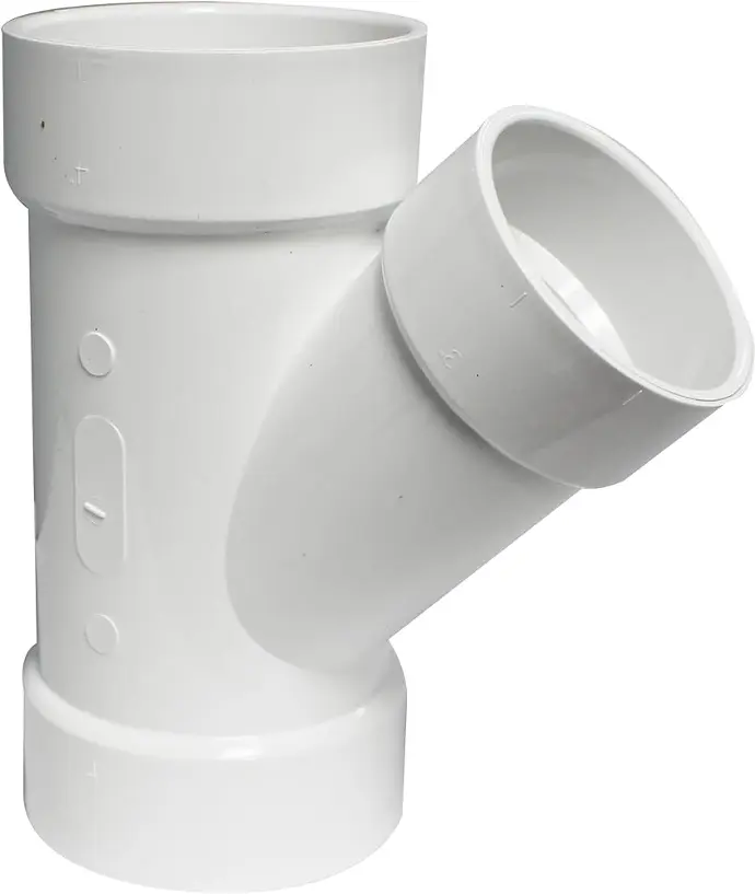 [P600-040] 4" DWV Y
