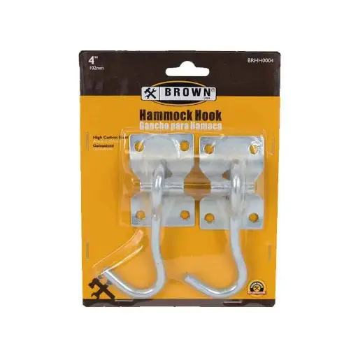 [638110008007] 4" HAMMOCK HOOK PR - BRHH0004