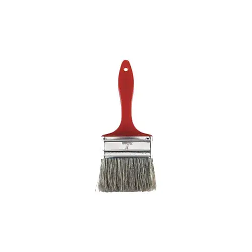 [078435711679] 4" IMPORTED ECONO GREY PAINT BRUSH - 11101040