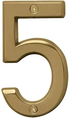 [029069309053] 4" POLISHED BRASS #5 HY-KO - BR-42PB/5