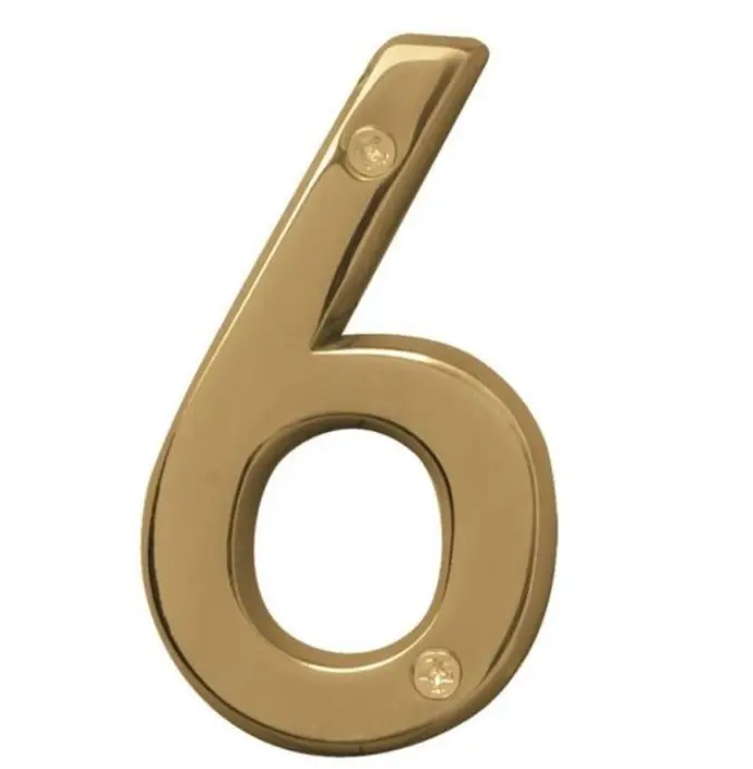 [029069309060] 4" POLISHED BRASS #6 HY-KO - BR-42PB/6