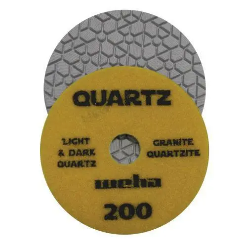 [164200] 4" QUARTZ POLISH PAD GRIT 200 WEHA - 164200