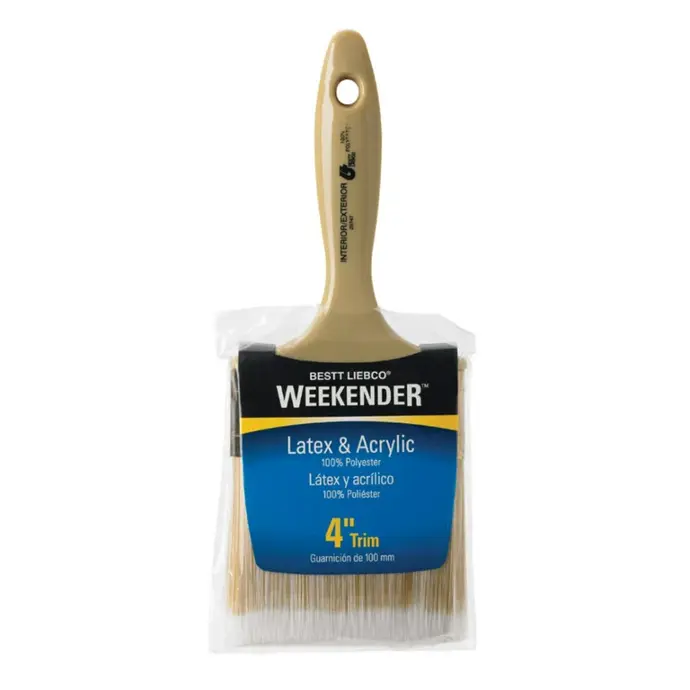 [079819257479] 4" WEEKENDER TRIM/WALL PAINT BRUSH - 502574700