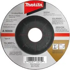[088381150583] 4-1/2 x 3/32 Makita Grinding Wheel