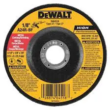[028877321806] 4-1/2" Dewalt Metal Cutting Blade