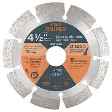 [7501206686126] 4-1/2" Dry Cut Masonry Blade - Truper