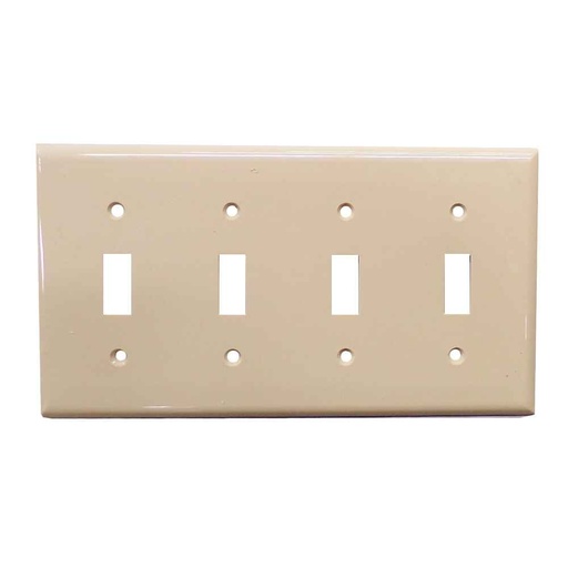 [032664318801] 4-Gang Cooper Switch Cover