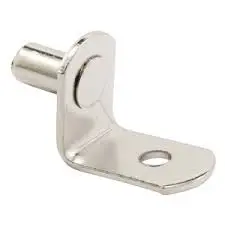 [BA1610BN] CABINET 5MM L-SHAPED SHELF SUPPORT 1/4 NICKEL - BA1610BN