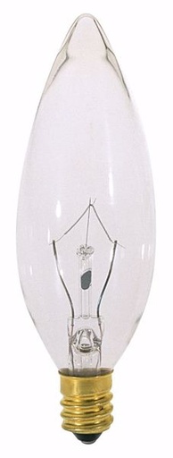 [045923033919] 40W TORPEDO CLEAR BULB  INCANDESCENT - 3391