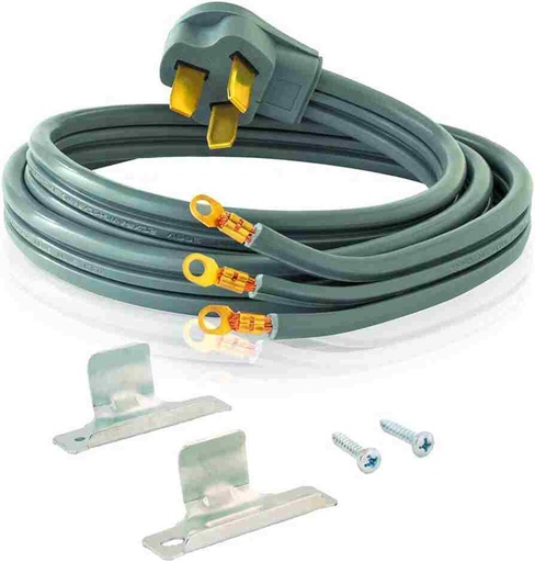 [091712612568] 4FT 3-PRONG RANGE CORD 40 AMP - 61256