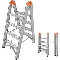 [7415602901038] 4FT Ladder Step Aluminum  Domes Inco