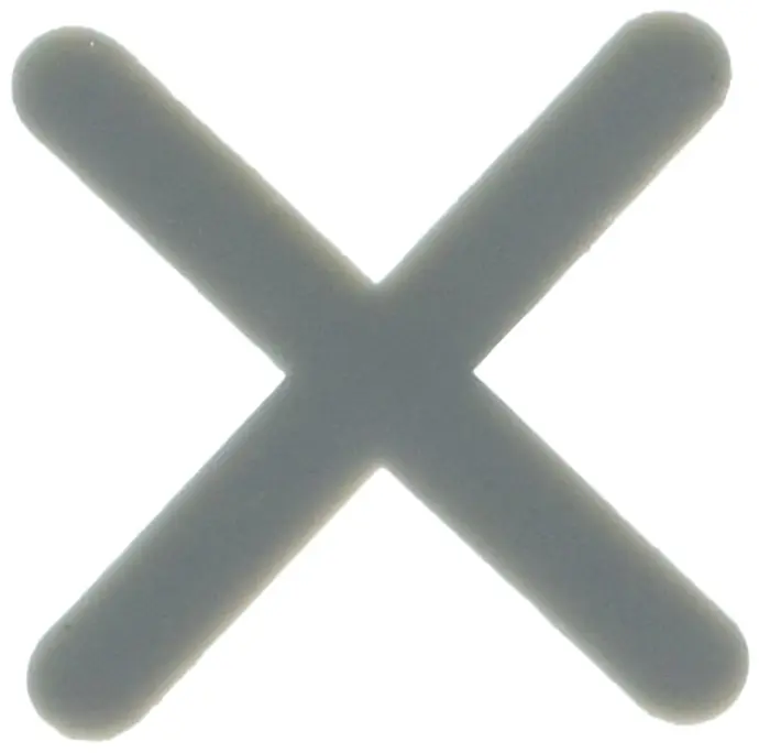 [638110124226] 4MM TILE SPACER 200 PC BAG - BRTS004