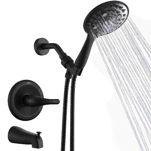 [638110001541] 5 FUNCTION SHOWER HANDLE 4PC SET - BMA7001