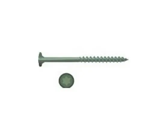 [042928167229] 5" CAMO LEDGER SCREW - 5/16"HR #40 STAR - 0347520