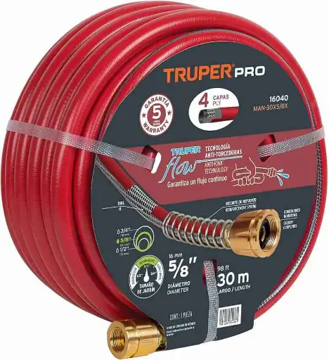 [7501206604861] 5/8" X 97' GARDEN HOSE TRUPER