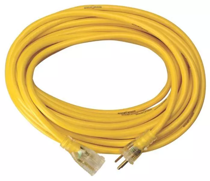 [078693028878] 50 Ft 14/3  Extension Cord Yellow Jacket Woods. - 2887