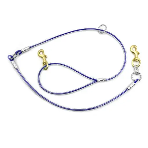 [024764805008] 56" CABLE TREE LEAD/BL OMNIPET - 8050-BL