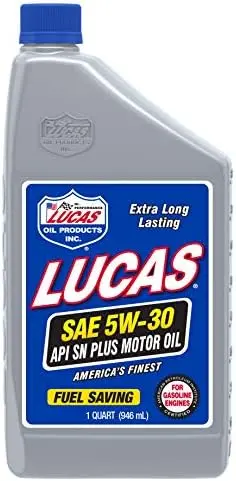 [049807104740] 5W30  ENGINE LUCAS OIL API-SN QUART - 10474LUC