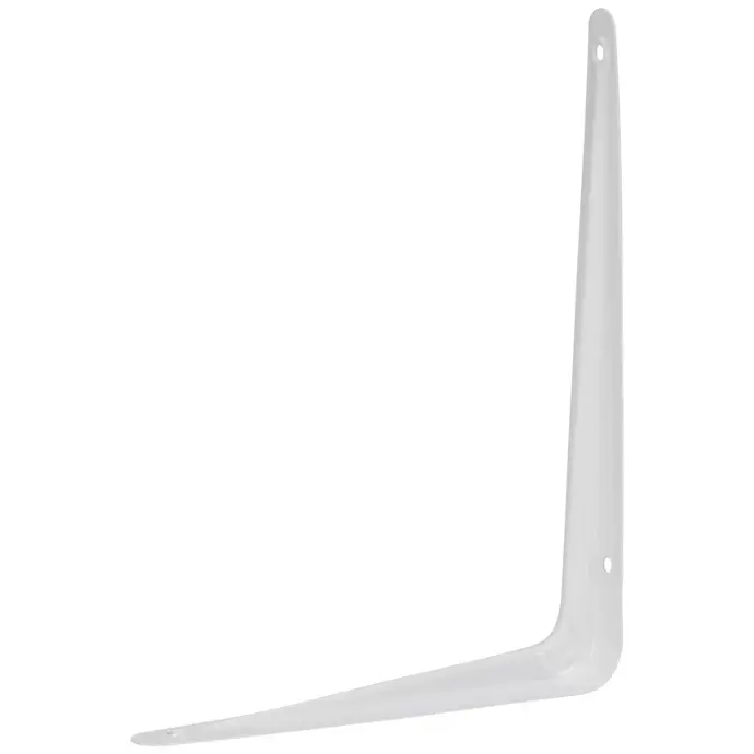[BRWB0068] SHELF BRACKET WHITE 6" x 8" SINGLE - BRWB0068