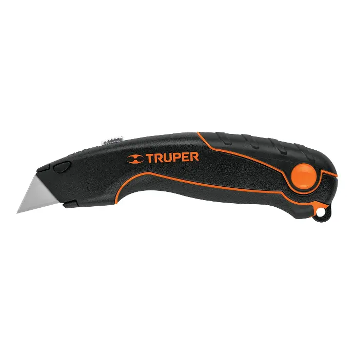 [7501206640944] 6" METAL RETRACTABLE UTILITY KNIFE - Truper