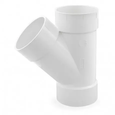[P600060] 6" PVC DWV WYE - P600-060