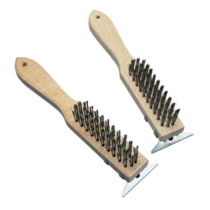 [6987021105362] 6" WIRE BRUSH SCRAPER - DT100031