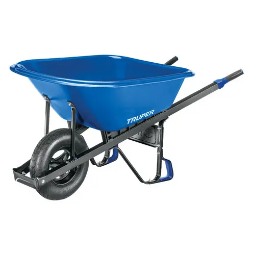 [CAT0160BP] 6BF Truper Wheel Barrow - Plastic