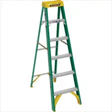 [7415602925126] 6ft Ladder Step Fiberglass Inco