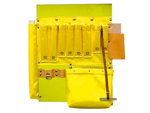 [084298263736] 8 Pkt. Tool Apron Yellow