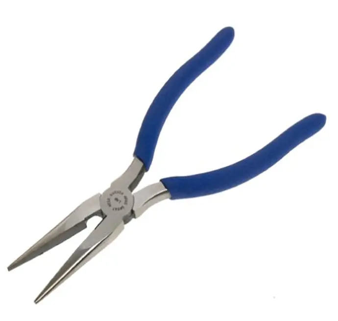 [076812005229] 8" LONG NOSE CRD PLIERS - LN8C