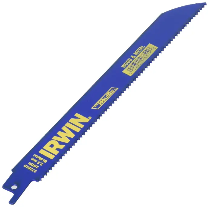 [024721065865] 8" Recip Blade 3-TPI CARBIDE IRWIN
