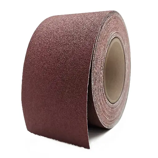 [8X85CL080] 8" A/O ABRACOL X-85 CLOTH ROLL 50MM 164FT - 80GRIT 