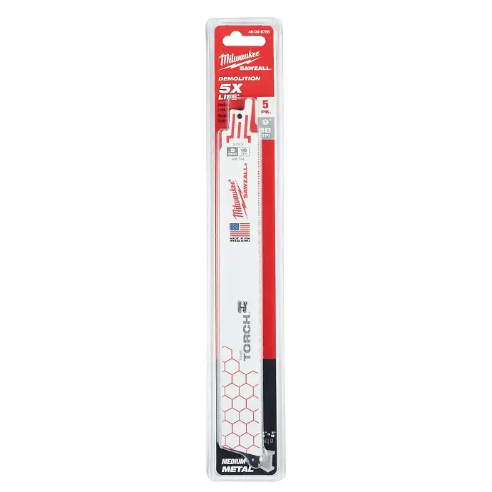[045242083077] 9" Sawzall Blade 14 TPI 48-00-5787